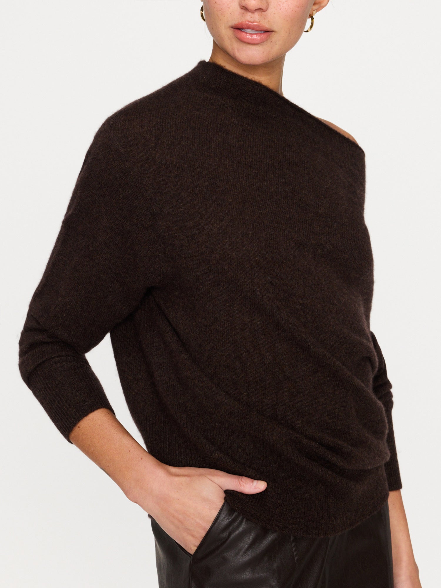 Brochu Walker The Camille Luxe Cashmere and Wool Sweater
