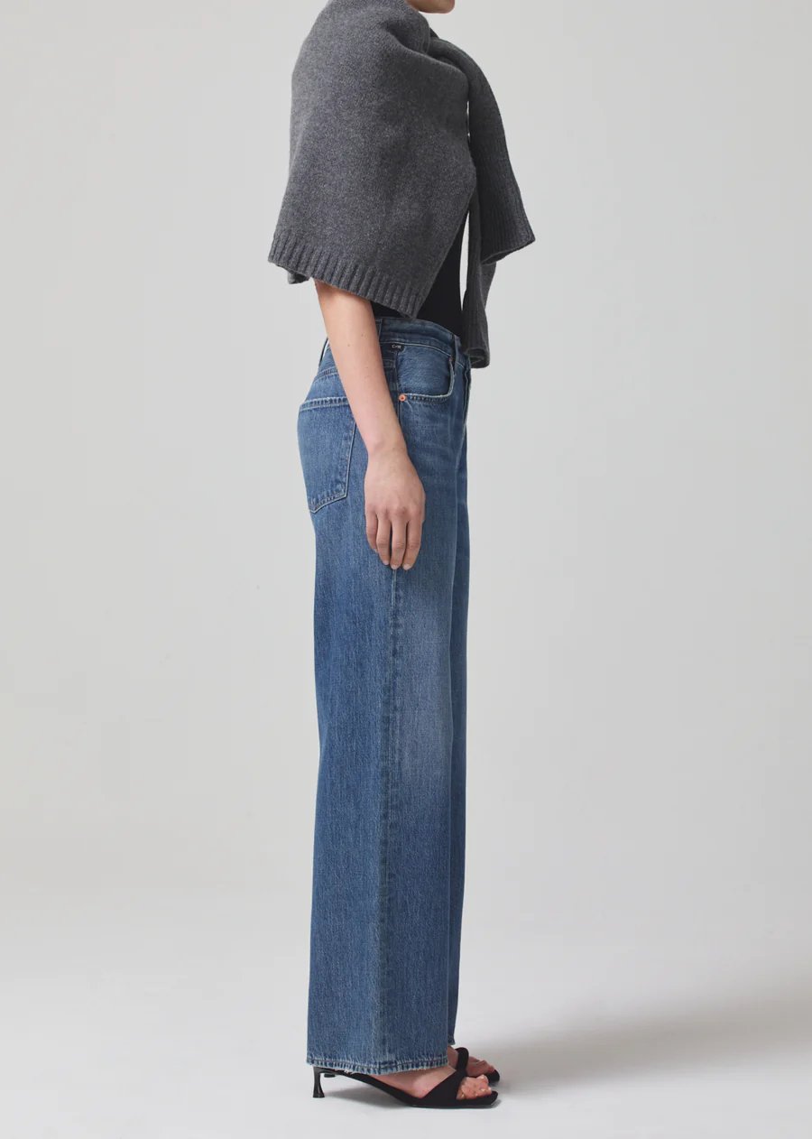 Citizens Of Humanity Women's Lyra Crop Wide Leg Jean –